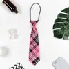 Camisa de Estudiante Corta Fresca Elástica Divertida para Mujer Versátil Cuadros Blanco y Negro Manzana Moderna Corbata Pequeña