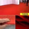 Alfombra Roja Engrosada Apertura Tienda Puerta Celebración de Boda Uso Comercial a Largo Plazo Boda Área Grande Colocación Completa Bienvenida a Invitados