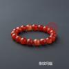Pulsera de mano de cristal natural del Mar de China Oriental anillo pulsera cuenta de 10 mm cristal joyería en bruto regalo fabricantes mayoreo