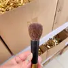Pelo de Ardilla Brocha para Rubor Iluminador Maquillaje Brocha de Maquillaje de Pelo Animal Cangzhou Elegante Suave y Esponjosa Sin Picar la Cara