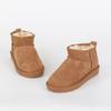 Botas de Neve Integradas de Pele de Ovelha da Moda para Outono e Inverno para Mulheres, Botas Curtas Mini Quentes e Antiderrapantes com Lã Espessa, Sapatos de Casal para Exterior