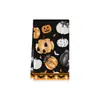 Paños de cocina de Halloween, decoraciones de cocina europeas y americanas de Halloween transfronterizas, paños de té absorbentes, paños multiusos para lavar platos y limpiar
