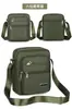 Bolso Cruzado Casual Estilo Coreano, Gran Capacidad, Multicapa, Resistente al Agua, Cartera de Negocios Unisex, Bolso de Mensajero para Hombre
