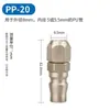 Conector Rápido Pneumático de Engate Rápido Autotravante com Uma Mão Tipo C Pequeno para Pistola de Ar Acessórios para Compressor de Ar para Marcenaria Bomba de Ar
