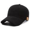 Boné de beisebol masculino plus size circunferência da cabeça grande aprofundado cap placa de luz cor sólida chapéu de sol ao ar livre casual chapéu masculino