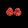 Accesorios de cinabrio imperial, accesorios DIY de alto contenido, pulsera de cinabrio, cuentas budistas, cuentas colgantes, accesorios de cinabrio de alto contenido