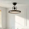 Nova Luminária de Teto para Quarto Memphis Cor Dopamina Color Blocking Minimalista Moderno Semi-Embutida Proteção para os Olhos Colorida Luz Principal do Quarto