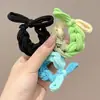 Faixa de Cabelo Estilo Zhao Lusi com Bola para Mulheres 2024 Nova Alta Elasticidade e Durável Rabo de Cavalo Simples Elástico Acessório de Cabeça