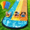 Resbaladilla de Agua de PVC Modelo Nuevo Transfronteriza para Niños, para Dos o Tres Personas, Tabla de Surf Acuática para Césped al Aire Libre para Padres e Hijos, Venta Directa del Fabricante