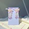Pasador de pelo para niños Antiguo Tocados Hanfu Industria Pesada Borla de Perlas Pasador Hecho a Mano Pasador de Mariposa para Niñas Accesorios para el Cabello para Niños