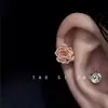 Uñas de Hueso de Oreja Color Cappuccino Rosa Son Súper de Hada y de Nicho y No Se Desvanecen. No necesitas quitarte los pendientes de oreja al dormir