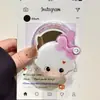 Novo Desenho Fofo Bebê Chorando Compatível com Magsafe Suporte Magnético para Celular Airbag de Mesa Forte Adsorção Retrátil D
