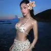 2026 Comercio Exterior Coreano Transfronterizo Traje de Baño Femenino Bikini de Dos Piezas Estilo Falda Lunares Sexy Moda para Aguas Termales Traje de Baño