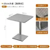 Mesa y Sillas de Comedor Estilo Hong Kong, Sofá de Cabina de Restaurante de Té, Puesto de Comida, Casa de Té, Mesa de Acero Inoxidable, Silla con Cojín Suave, Mesa Larga Simple para Cuarto Frío