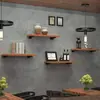 Suporte de Canto Triangular de Ferro Forjado para Parede Suporte Pesado de Prateleira Montado na Parede Estante de Livros Prateleira de Parede Suporte em T Móveis
