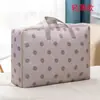 Bolsa Portátil para Colcha, Bolsa Espessa para Mudança e Viagem, Bagagem de Roupas, Bolsa de Armazenamento de Colcha em Tecido Oxford Impermeável e à Prova de Umidade