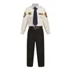 Fantasia Ins Halloween Dia das Crianças Policial para brincar de faz de conta Carnaval Fantasia de Xerife para apresentação Xerife Policial