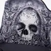 Coletes vazados nas costas com estampa digital de caveira alienígena populares na AliExpress Amazon eaby para mulheres