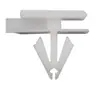 Adecuado para Jeep Liberty y Dodge, tiras anticolisión para puertas de coche, moldura de faldón lateral y clip 68092697AA