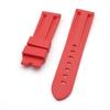 Reloj Fat Sea 389/368/351/441 Correa de Silicona Líquida de 20/22/24mm Cabeza Plana Estilo de Negocios