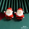 Dibujos Animados Árbol de Navidad Grande Anciano Cabeza de Reno Accesorios de Resina DIY Pegamento de Crema Imán para Refrigerador Material para Joyería Parche