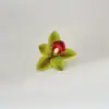 Flor Artificial de Magnolia Impresa en 3D Cabezal de Flor Decoración de Flor de Mano DIY Material de Flor Artificial Arreglo de Boda Accesorios de Pétalo Artificial