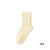 Meias Femininas para Primavera e Outono, Meia-panturrilha 100% Algodão Dupla Agulha Sem Costura Slouch, Adequadas para Sapatos Birkenstock, Meias Longas de Fio Femininas