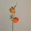 Fruto rojo fruta rica acebo fruto simulación caqui granada eucalipto dorado hoja de abanico hoja de ginkgo flor de simulación flor anual