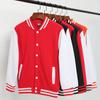 Uniforme de béisbol de algodón fino de alta gama, camisa publicitaria personalizada, suéter, chaqueta, overol, ropa de trabajo de camarero, grupo de catering
