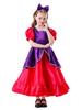 Exportação Europeia e Americana Novo Fantasia de Halloween Feminina Retrô Palácio Roxo Vestido Longo Vestido de Princesa Roupa Pai-Filho