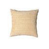 Funda de Almohada de Pana con Patrón de Espiga de Trigo Xuaiai Seleccionada Cuidadosamente, Funda de Cojín Lavable a Máquina, Disponible para Dropshipping, Funda de Cojín Sin Relleno