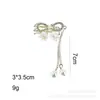 Presilha Flor com Franja, Presilha Bico de Pato, Grampo de Cabelo, Presilha de Flor para Cabelo, Presilha para Franja, Presilha Lateral, Acessório de Cabelo para Mulheres, Grampo de Cabelo com Pérola