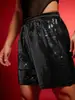 Transfronterizo 2025 Comercio Exterior Verano Nuevos Pantalones Cortos de Lentejuelas Europeos y Americanos para Escenario Moda Fiesta Sexy Pantalones Cortos de Tres Cuartos