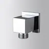 Soporte de pared empotrado oculto de cobre puro para ducha de mano, soporte para rociador de mano, juego de accesorios de asiento de pared, fabricante