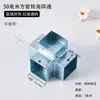 Conexão de Tubo Quadrado Sem Solda Acessórios de Fixação Universais Ângulo Reto de 90 Graus Conector de Tubo Quadrado para Guarda-Corpo de Tubo de Ferro Bidirecional Três Vias