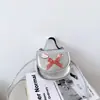 Verão 2026 Novo Estilo Coreano Fofo Bolsa Princesa para Bebês Meninas Bolsa Pequena Moda Estilo Coreano Laço Mini Bolsa