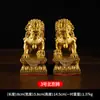 Fábrica atacado enfeites de leão de cobre Pequim leão enfeites de leão de cobre um par de bronze artesanato presentes atacado