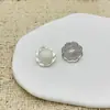 Botones cosidos a mano de cuentas semiredondas vintage, cárdigan de moda estilo Chanel, camisa, botones metálicos para traje, botones decorativos para bricolaje