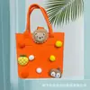 Bolsa de Feltro com Boneca Pequena de Desenho Animado Caixa de Presente Bolsa de Compras de Feltro Festa de Aniversário Bolsa de Presente de Mão Estilo Igual ao Little Red Book