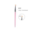 Set Básico de 7 Plumas de Manicura con Pedrería, Pluma Brillante en Forma de Abanico para Manicura, Pluma de Delineado para Manicura, Pluma de Fototerapia Tallada