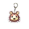 Llavero Acrílico Animal Crossing Colgante Doble Cara Merchandising de Dibujos Animados Animal Crossing