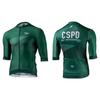 Ropa de ciclismo de manga corta CSPD para hombre, ropa de ciclismo de montaña al aire libre, secado rápido, transpirable, 2 piezas