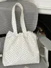 2026 Primavera Inicial Novo Estilo Preguiçoso Moda Versátil Bolinhas Cordão Bolsa de Mão Simples Casual Bolsa de Ombro para o Dia a Dia