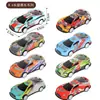 Fabricante Transfronterizo Aleación Coche de Tracción Hacia Atrás Modelo de Coche de Carreras Dibujos Animados para Niños Mini Juguete de Metal Coche Regalo