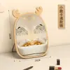 Espejo de Maquillaje de Madera de Escritorio Portátil Madera Maciza Espejo Pequeño Dormitorio de Estudiante Tocador de Casa Espejo de Tocador Personalizado
