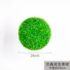 Eucalipto Artificial Bola de Grama Milan Plástico Bola Redonda Planta Verde Pendurada na Parede Interior Shopping Center Supermercado Decoração de Teto