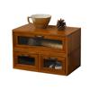 Estante elevado para computadora de estilo chino, de madera maciza, estilo retro, con cajón, para almacenamiento de escritorio, para cosméticos y oficina