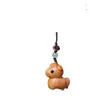 Accesorio Llavero Little Pony de Palo de Rosa, Adorno de Cadena para Teléfono Lanyard Caballo del Zodiaco Tallado en Madera Yiming Xianyuan