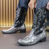Zapatos de Invierno para Hombre 2024 Nueva Llegada talla grande Zapatos Altos Hombre Botas Cálidas Transfronterizas Zapatos Casuales Diarios