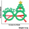 Gafas Decorativas Navideñas Monturas Accesorios para Fiestas Infantiles Gafas con Cuernos de Reno de Papá Noel Decoración Navideña Regalos